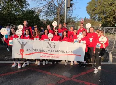 NG Grup, 47. İstanbul Maratonu’nda adımlarını yeniden iyilik için attı!