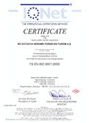 Quality Management System Ceritificate (IQNET)